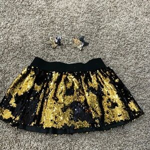 Flip sequin rave set